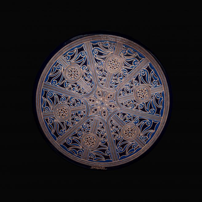 Rustem Skybin. Friendhip. 2023. Clay,&nbsp;ceramics, glaze, enamel. Courtesy of the Artist. Publicity photo