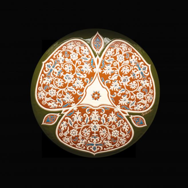 Rustem Skybin. Tarpan. 2023. Clay,&nbsp;ceramics, glaze, enamel. Courtesy of the Artist. Publicity photo