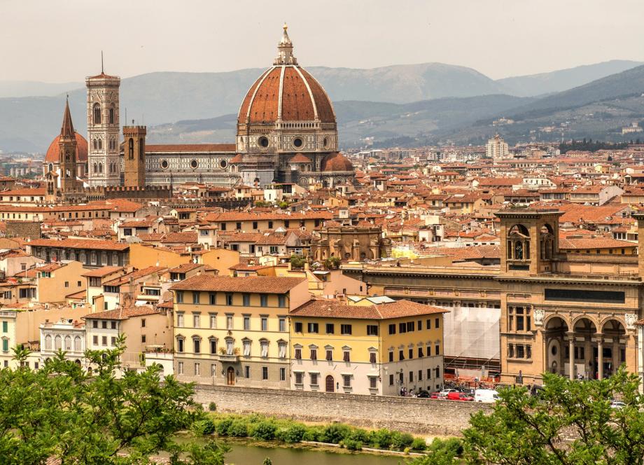 Panoramic view of Florence, Italy. Publicity photo from pixabay