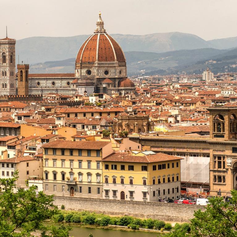 Panoramic view of Florence, Italy. Publicity photo from pixabay