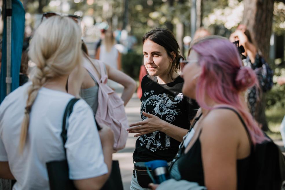 Mākslas muzeju Jaunie&scaron;u kluba dalībnieki 2020.&ndash;2021. gadā. Publicitātes foto