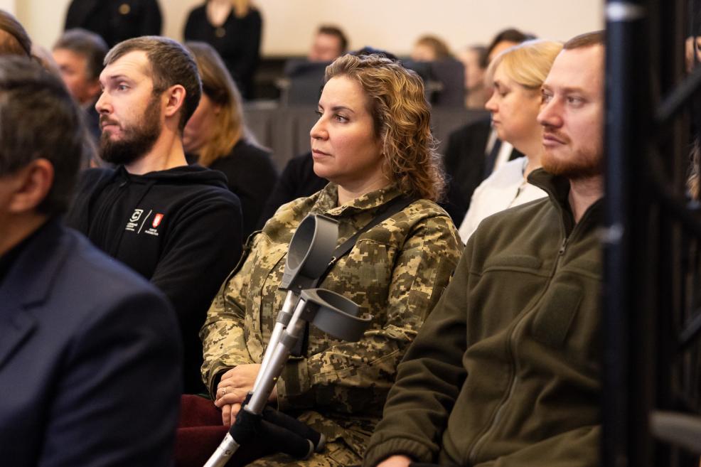 Ukraine's First Lady Olena Zelenska Visits the LNMA. Photo: Anton Kulakowskiy