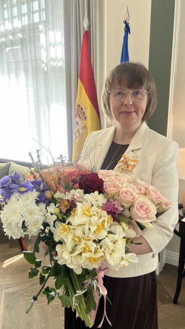 Director of the Art Museum RIGA BOURSE Daiga Upeniece. Photo:&nbsp;Ilze Konevala