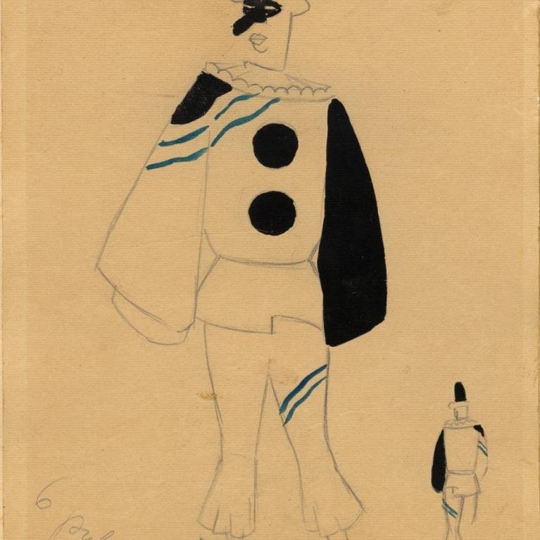 Ballet costume sketch