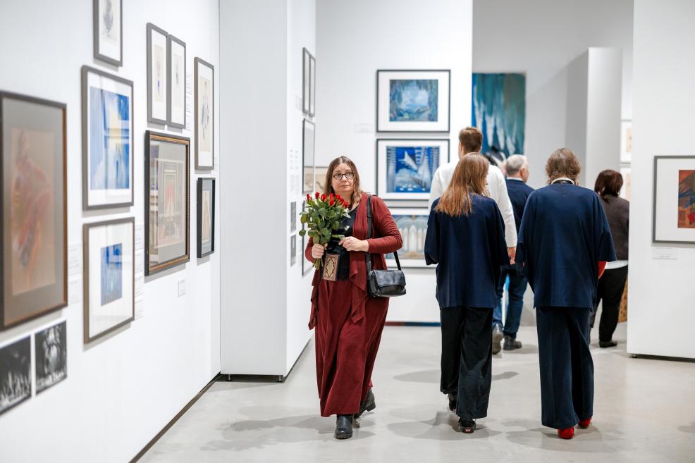 Exhibition opening. Photo: Kaspars Teilāns