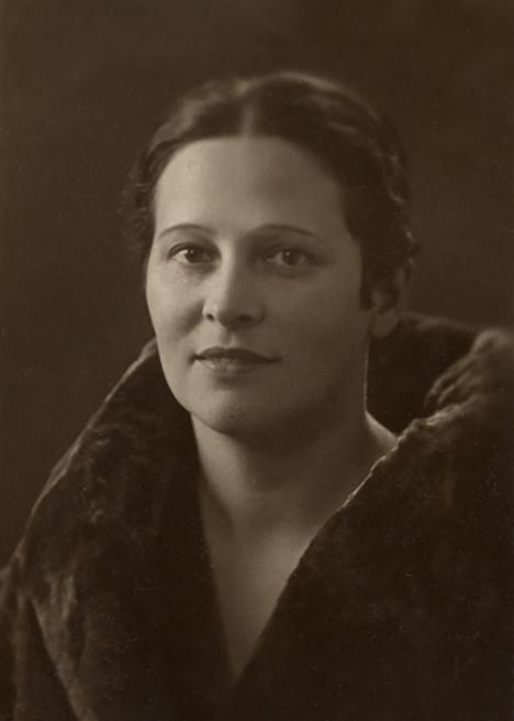 Aleksandra Beļcova. 1923.&ndash;1930. Foto: Kārlis Bauls. SBM kolekcija. Skenējums