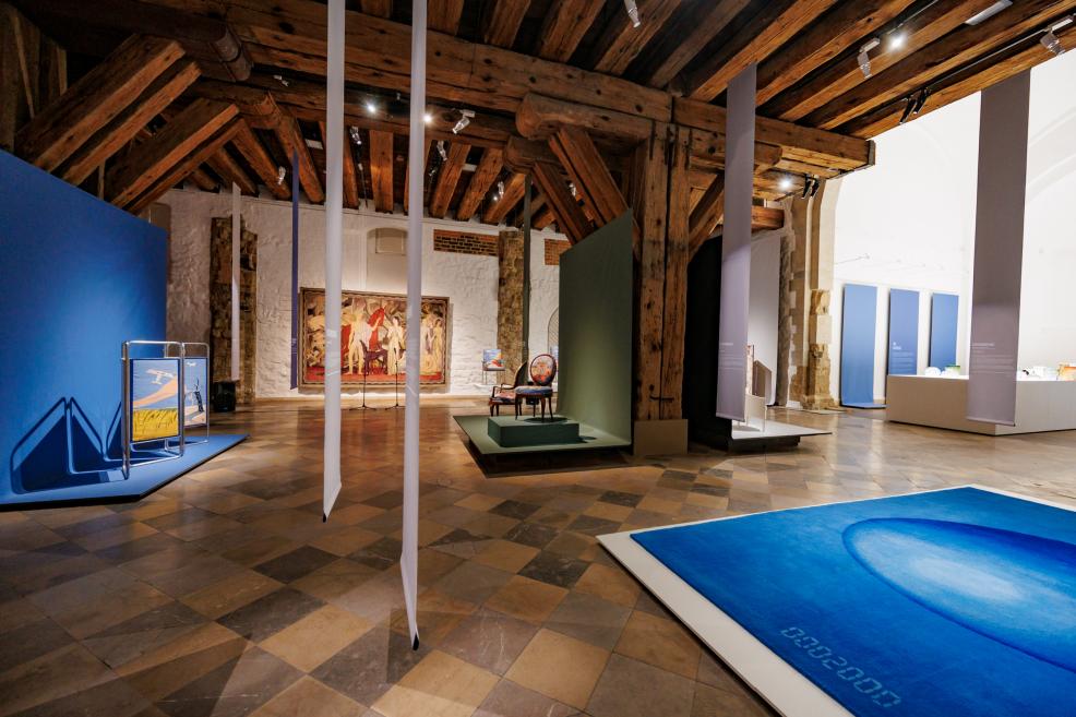 View from the exhibition. Photo: Kaspars Teilāns