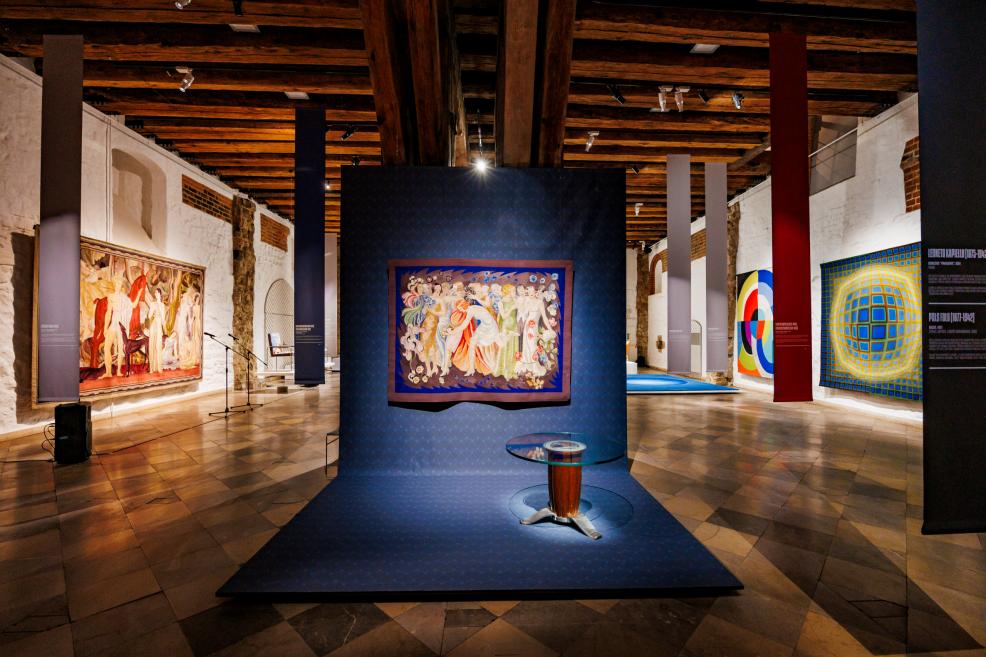 View from the exhibition. Photo: Kaspars Teilāns