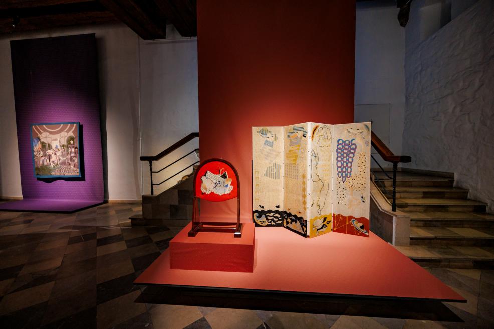 View from the exhibition. Photo: Kaspars Teilāns