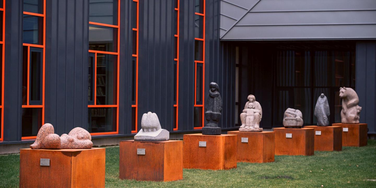 Permanent outdoor exposition “Mythopoetic figures”