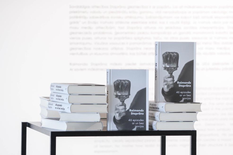 Izstādes "Raimonds Staprāns. Klusuma arhitektūra" atklā&scaron;ana. Foto: Evija Trifanova