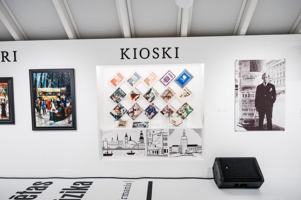 Skats no izstādes&nbsp;&ldquo;Ielu maldos: pilsēta latvie&scaron;u modernistu vērojumā&rdquo;. Foto: Kaspars Teilāns