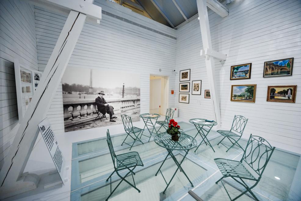 Skats no izstādes&nbsp;&ldquo;Ielu maldos: pilsēta latvie&scaron;u modernistu vērojumā&rdquo;. Foto: Kaspars Teilāns