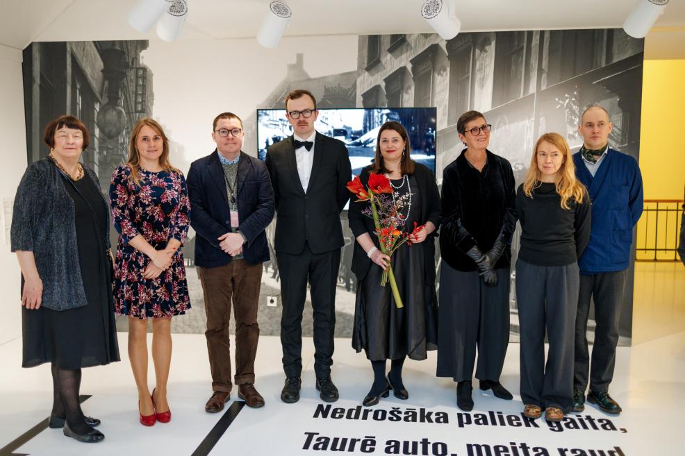 Skats no izstādes&nbsp;&ldquo;Ielu maldos: pilsēta latvie&scaron;u modernistu vērojumā&rdquo;. Foto: Kaspars Teilāns