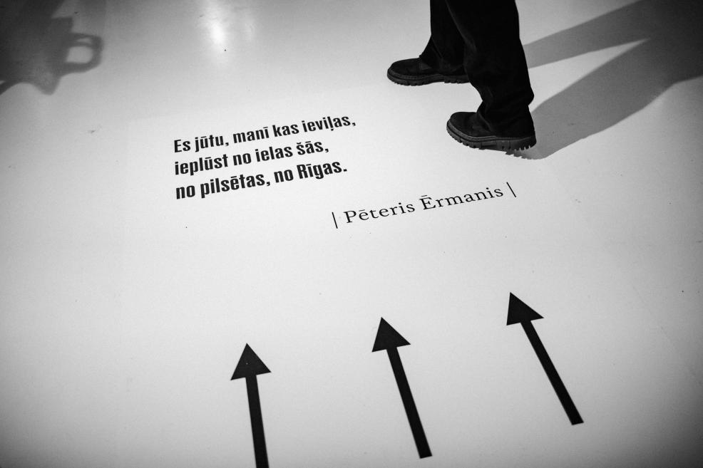 View from the exhibition Wandering the Streets: Urban Visions of Latvian Modernists. Photo: Kaspars Teilāns