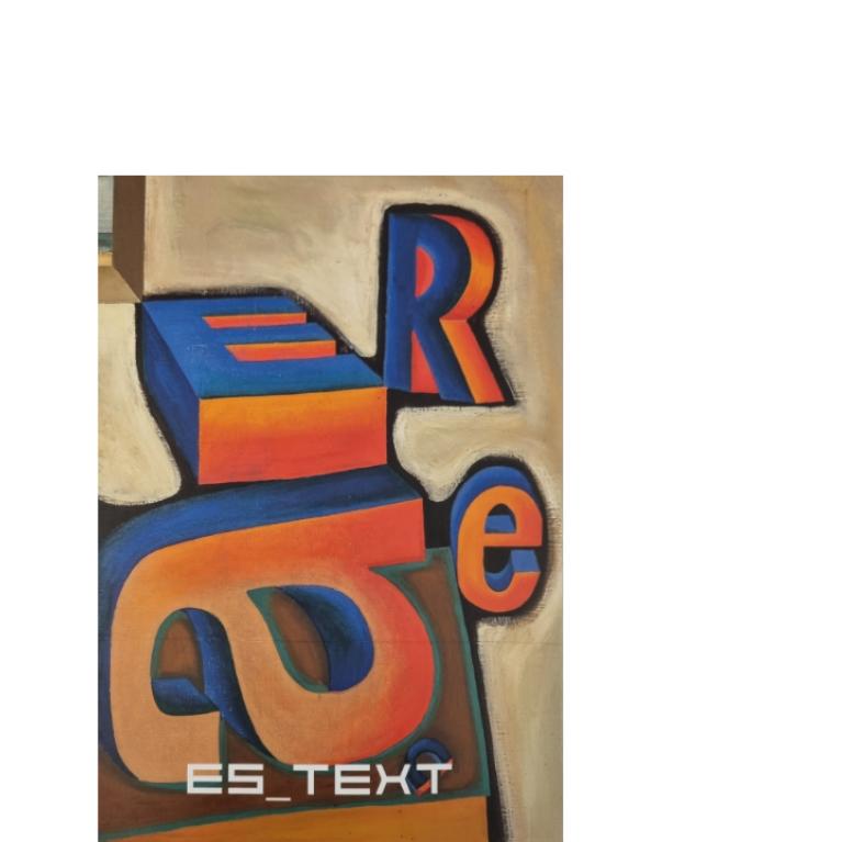 Exhibition ES_TEXT catalogue