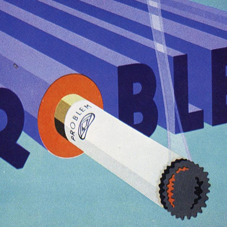 Wilhelm Willrab. Plakāts Cigaretes "Problem." 1926