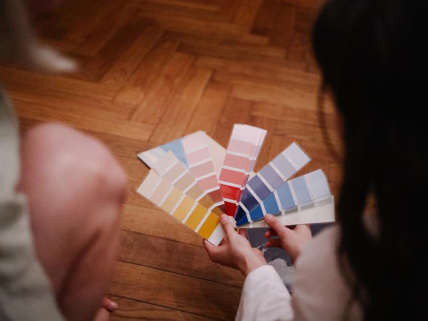 Projekta &ldquo;Krāsu treniņ&scaron; muzejā&rdquo; vizuālie materiāli. Foto: Estere Rožkalne