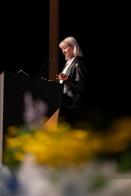 Projekta&nbsp;&ldquo;Krāsu treniņ&scaron; muzejā&rdquo;&nbsp;vadītāja Alise Hofmane