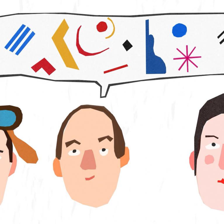 Darbnīcas &ldquo;Baltars&rdquo; animētā stāsta stopkadrs. 2025. Māksliniece: Betija Jakaite