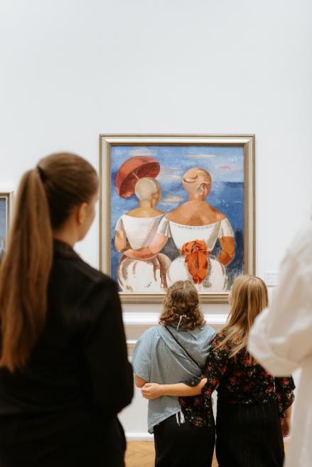 Mākslas muzeju Jaunie&scaron;u kluba publicitātes attēls. Foto: Kristiāna Zelča
