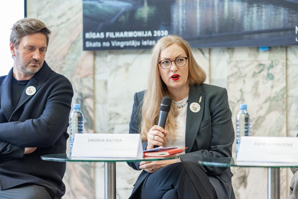 Publicitātes foto no preses konferences. Foto: Artūrs Upenieks