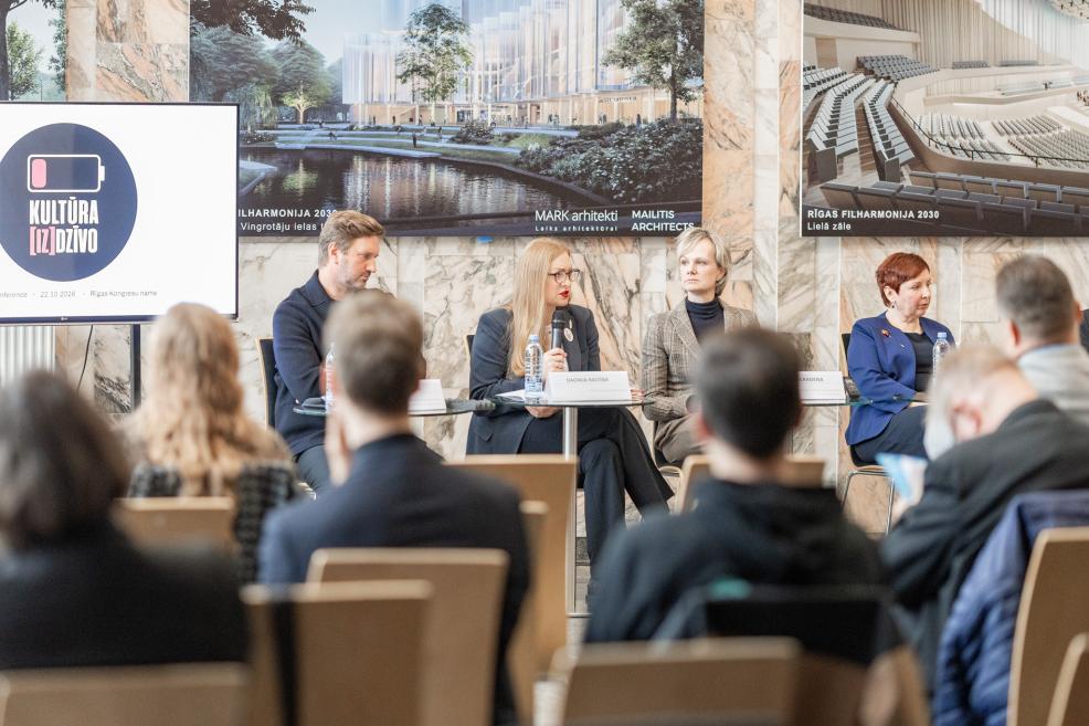 Publicitātes foto no preses konferences. Foto: Artūrs Upenieks