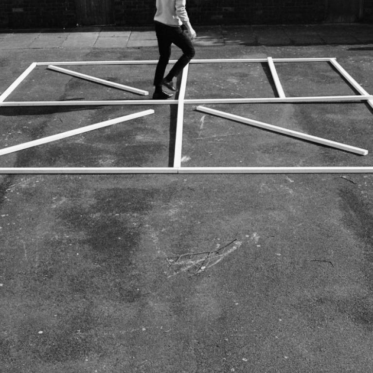 Tom Lovelace (UK). A Humble Kind of Minimalism. From the series "Body and the Building". 2020. Courtesy of the artist