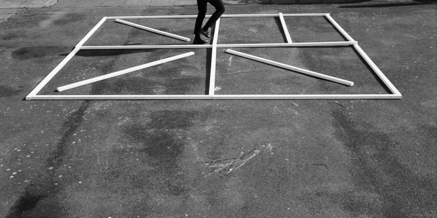 Tom Lovelace (UK). A Humble Kind of Minimalism. From the series "Body and the Building". 2020. Courtesy of the artist