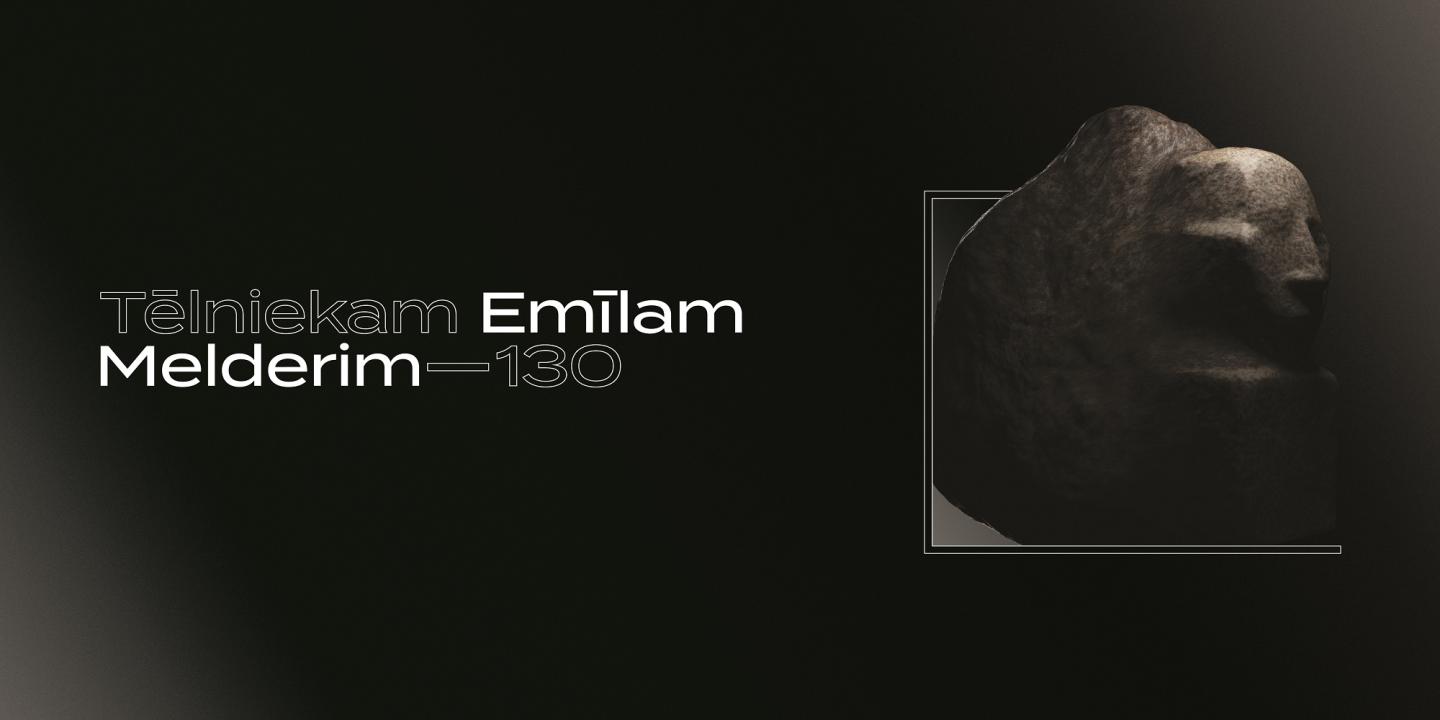 Tēlniekam Emīlam Melderim – 130