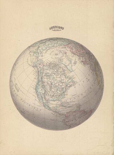 Vija Celmiņa&#039;s artwork with a globe.