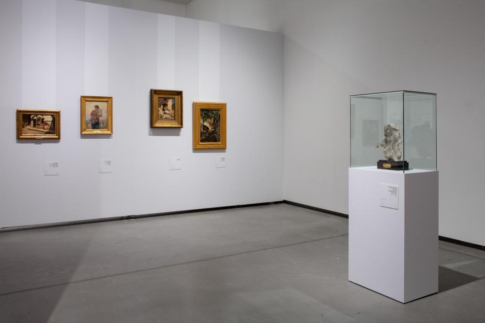 Exhibition&nbsp;Light from Italy: From Fattori to Morandi. Photo:&nbsp;Kristīne Madjare