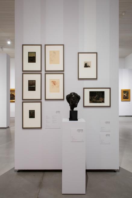 Exhibition&nbsp;Light from Italy: From Fattori to Morandi. Photo:&nbsp;Kristīne Madjare