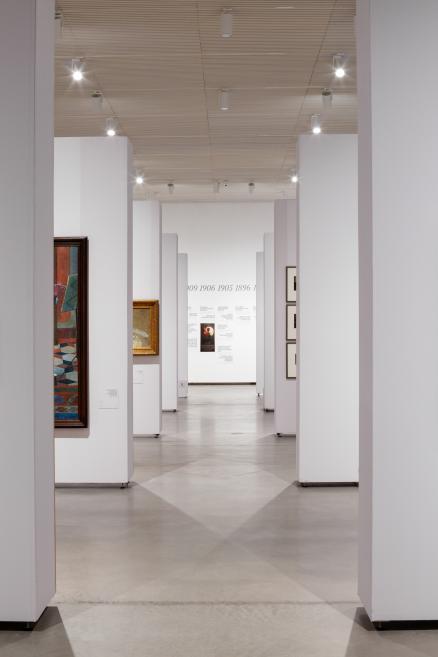 Exhibition&nbsp;Light from Italy: From Fattori to Morandi. Photo:&nbsp;Kristīne Madjare
