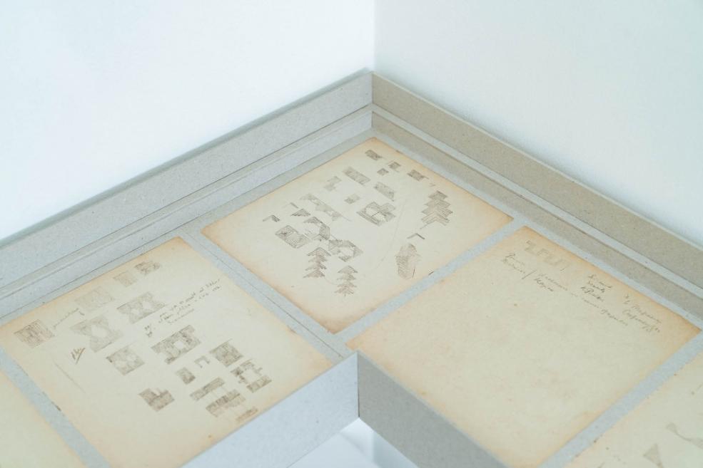 Exhibition Wacław Szpakowski. Riga Notebooks.. Latvian National Museum of Art. 2023. Photo: Andrejs Strokins