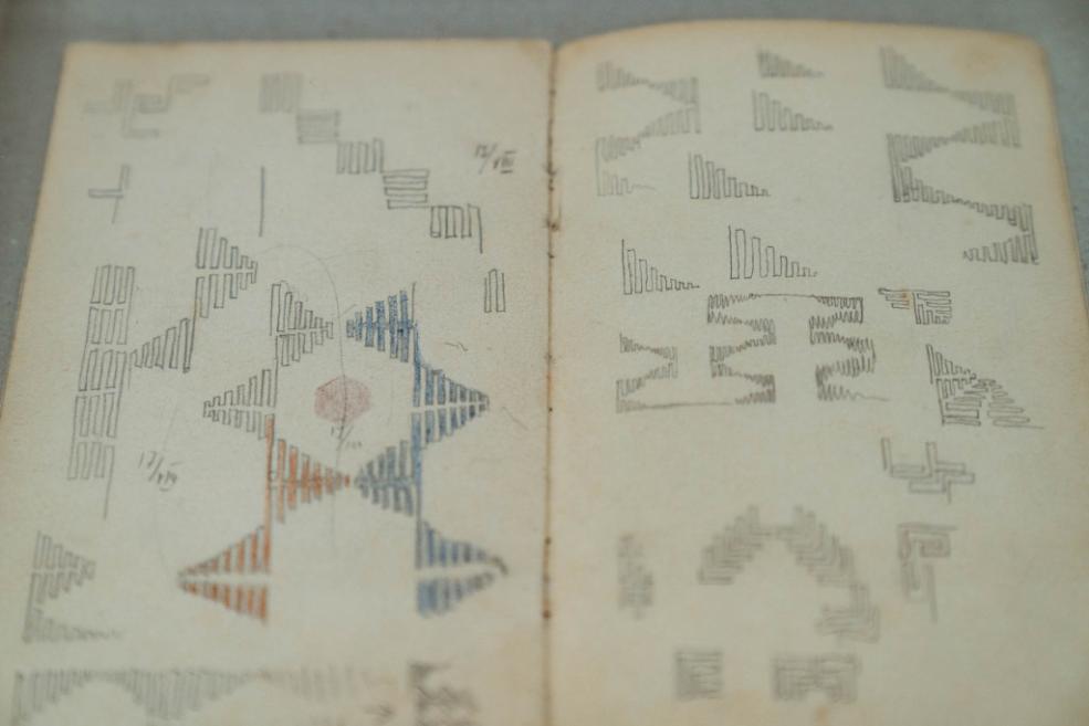 Exhibition Wacław Szpakowski. Riga Notebooks..&nbsp;Latvian National Museum of Art. 2023. Photo: Andrejs Strokins