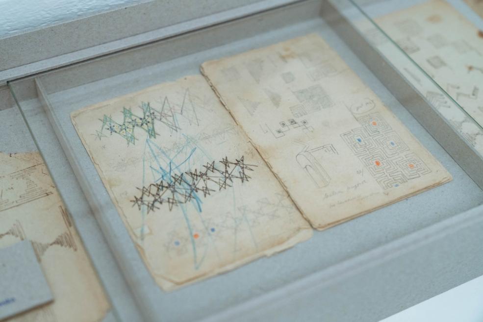 Exhibition Wacław Szpakowski. Riga Notebooks.. Latvian National Museum of Art. 2023. Photo: Andrejs Strokins