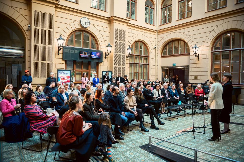 Mākslas muzejā RĪGAS BIRŽA. Publicitātes attēls