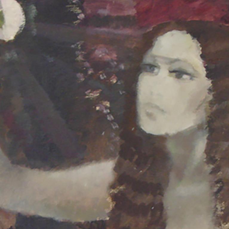 Aleksandra Beļcova. Inga. 1973. Audekls, eļļa. SBM krājums
