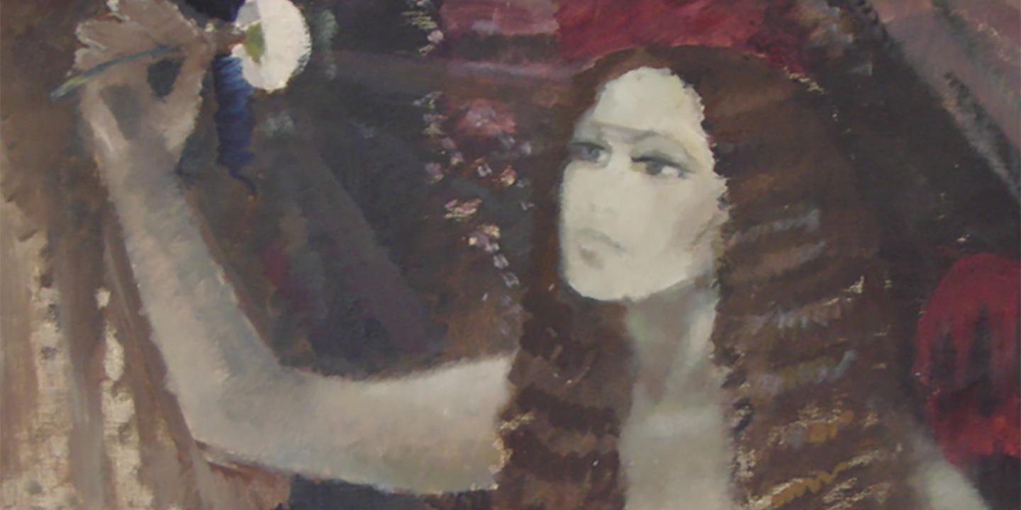 Aleksandra Beļcova. Inga. 1973. Audekls, eļļa. SBM krājums
