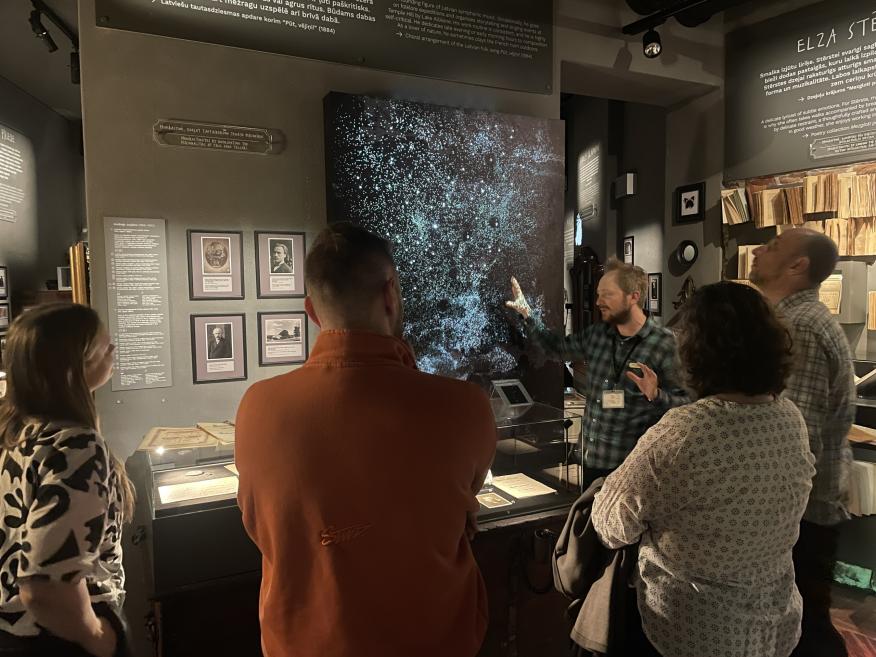 Visist to The Latvian National Museum of Literature and Music