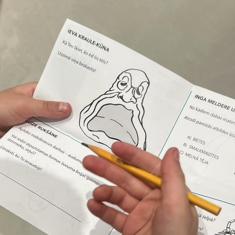 Publicitātes attēls izzino&scaron;ajam materiālam bērniem