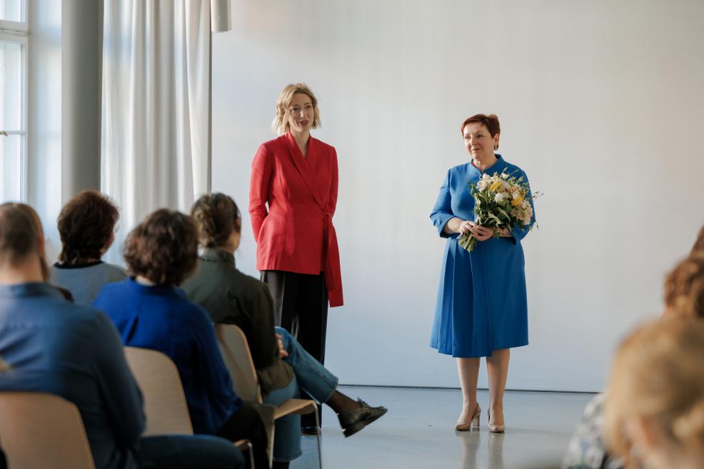 LNMM direktores paziņo&scaron;ana. Foto: Kaspars Teilāns