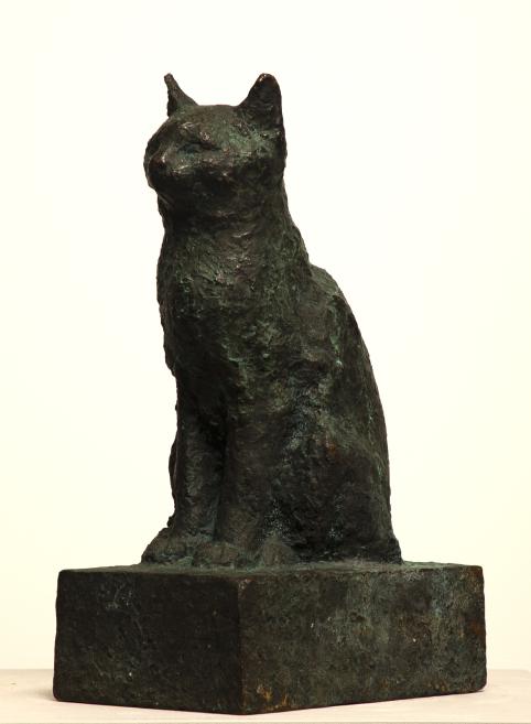 Teodors Zaļkalns. Cat. 1938, cast in bronze 1966.&nbsp;LNMA collection