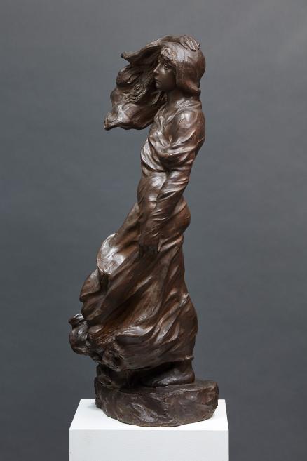 Gustavs &Scaron;ķilters. In a Storm by the Sea. 1924. Plaster.&nbsp;LNMA collection