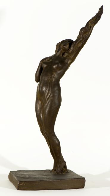 Gustavs &Scaron;ķilters.&nbsp;Liesma.&nbsp;1929. Patinēts ģipsis.&nbsp;LNMM kolekcija