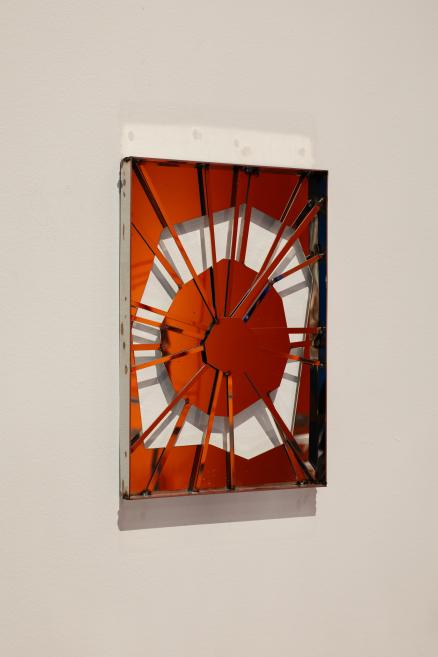Works by Indriķis Ģelžs at the Purvītis Prize 2025 exhibition.