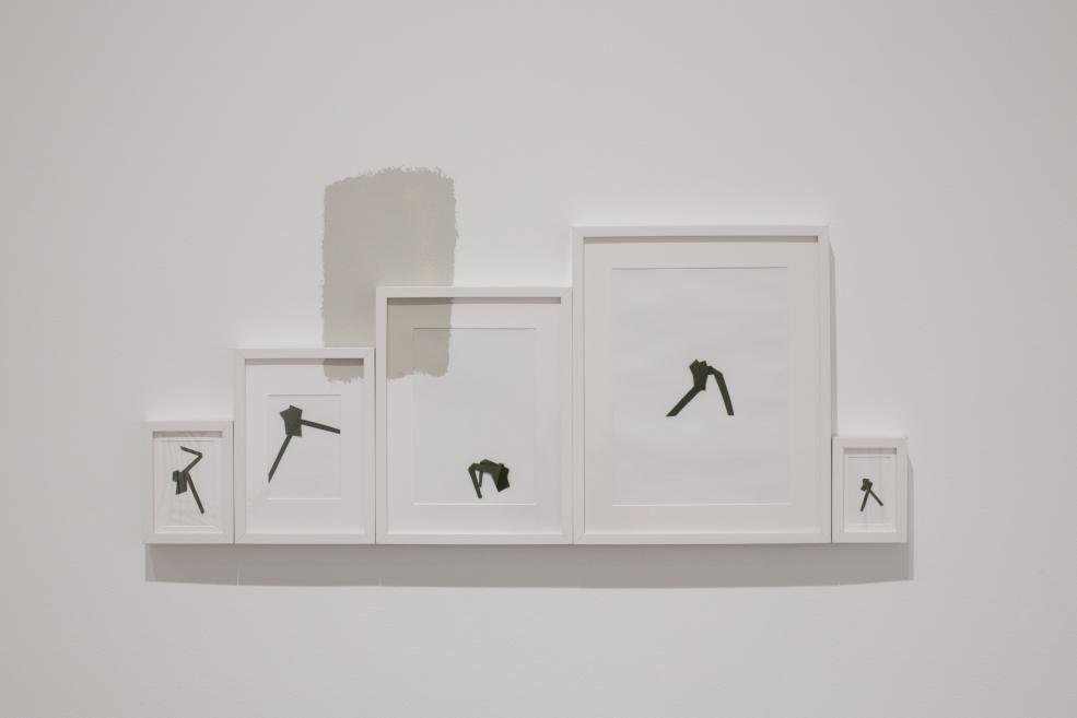 Krišis Salmanis&#039; works at the Purvītis Prize 2025 exhibition.