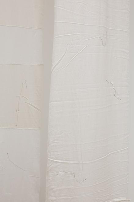 Works by Luīze Rukšāne at the Purvītis Prize 2025 exhibition.