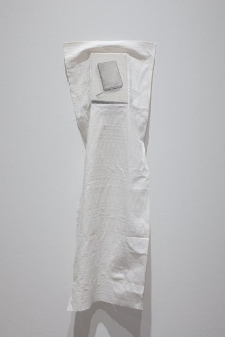 Works by Luīze Rukšāne at the Purvītis Prize 2025 exhibition.